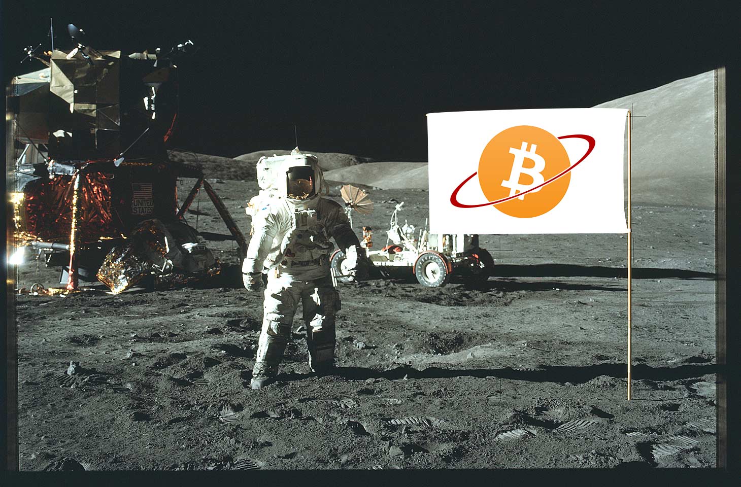 crypto moon landing